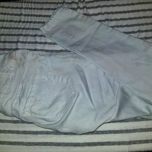 Blue savvy white pants